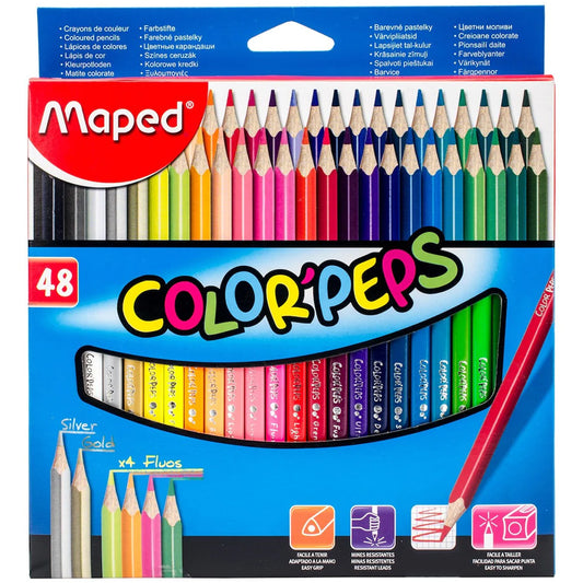 Maped Color Peps Kuru Boya 48 Renk 832048ZV
