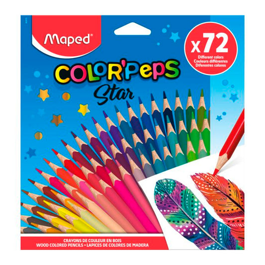 Maped Colorpeps 72 Li Kuru Boya 832072