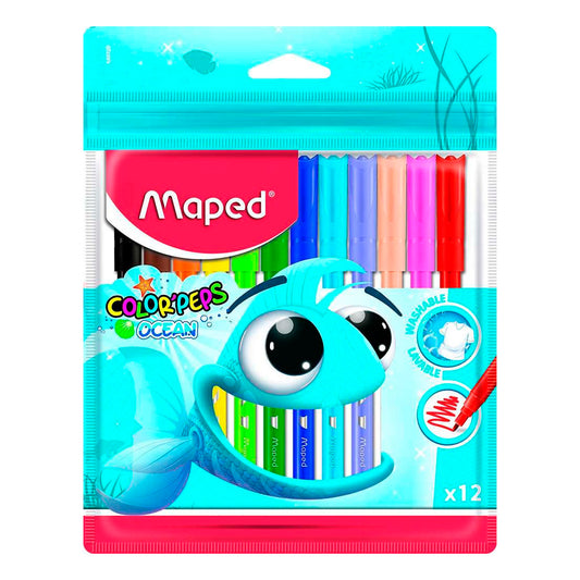Maped Colorpeps Ocean 12li Keçeli 845720