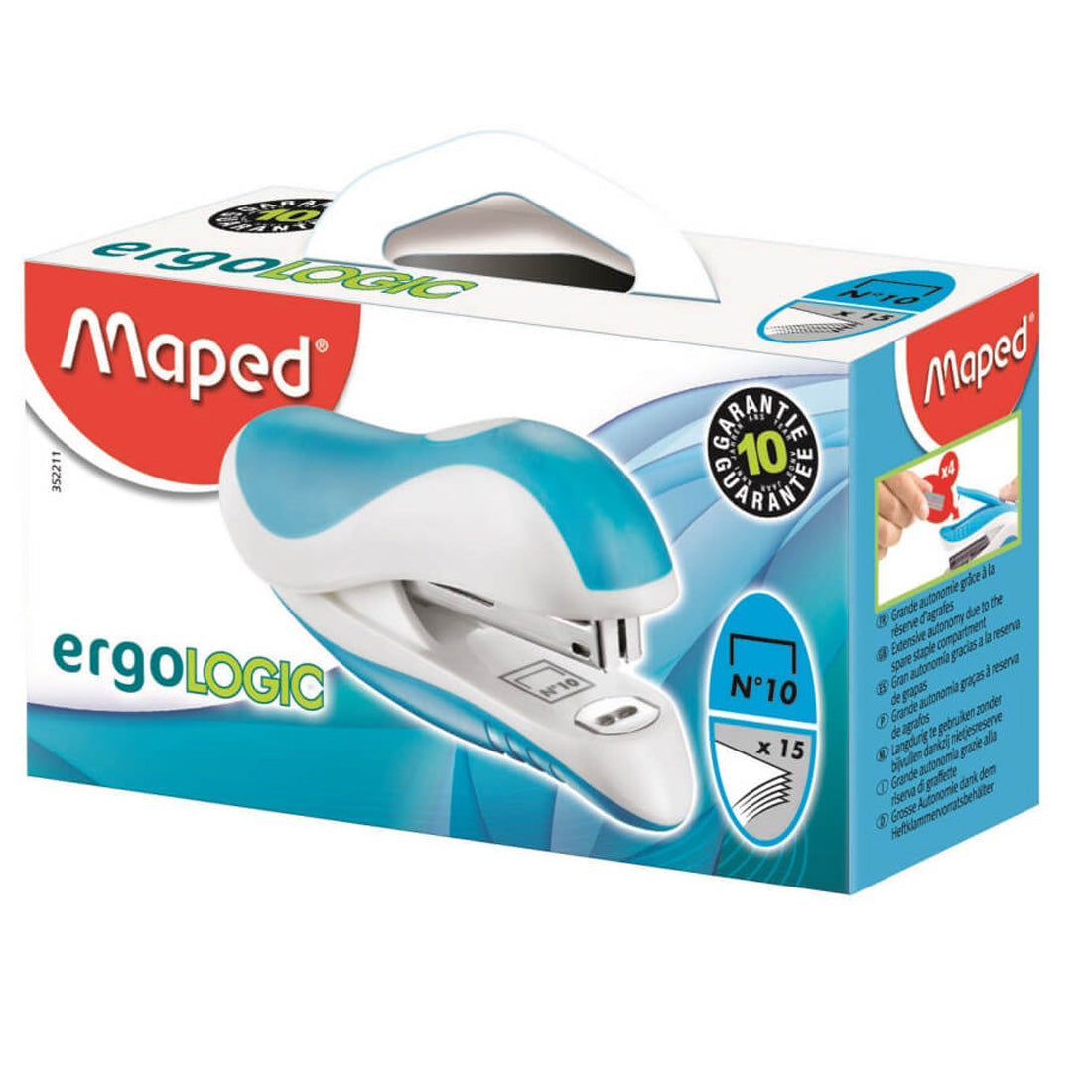 Maped Ergologic Pocket No:10  Zımba Makinesi 352111
