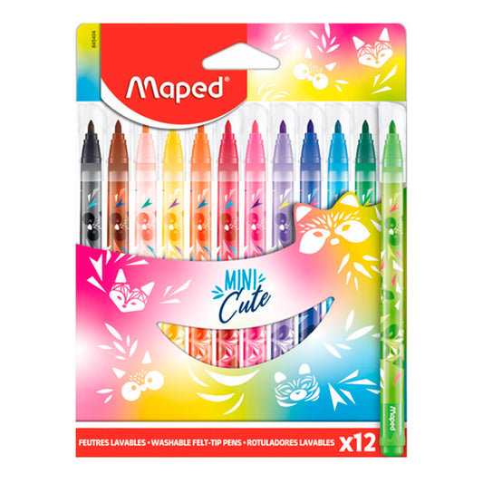 Maped Mini Cute 12'li Keçeli Kalem 845404