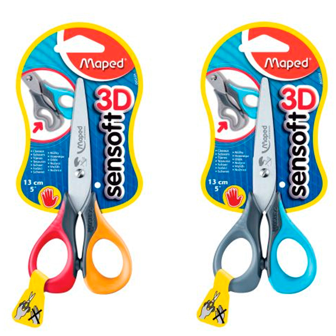 Maped Sensoft 13 cm. Sol El Makası 693500 S