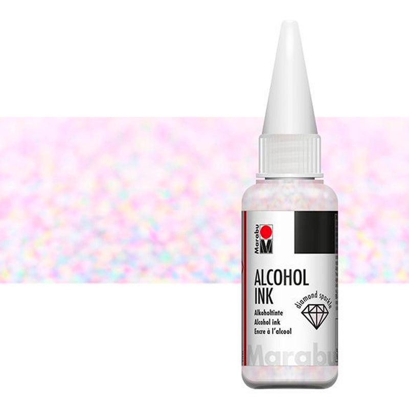 Marabu 20ml Elmas Alkol Mürekkep - Sanatsal Boyama, Akışkan ve Reçine Sanatı İçin