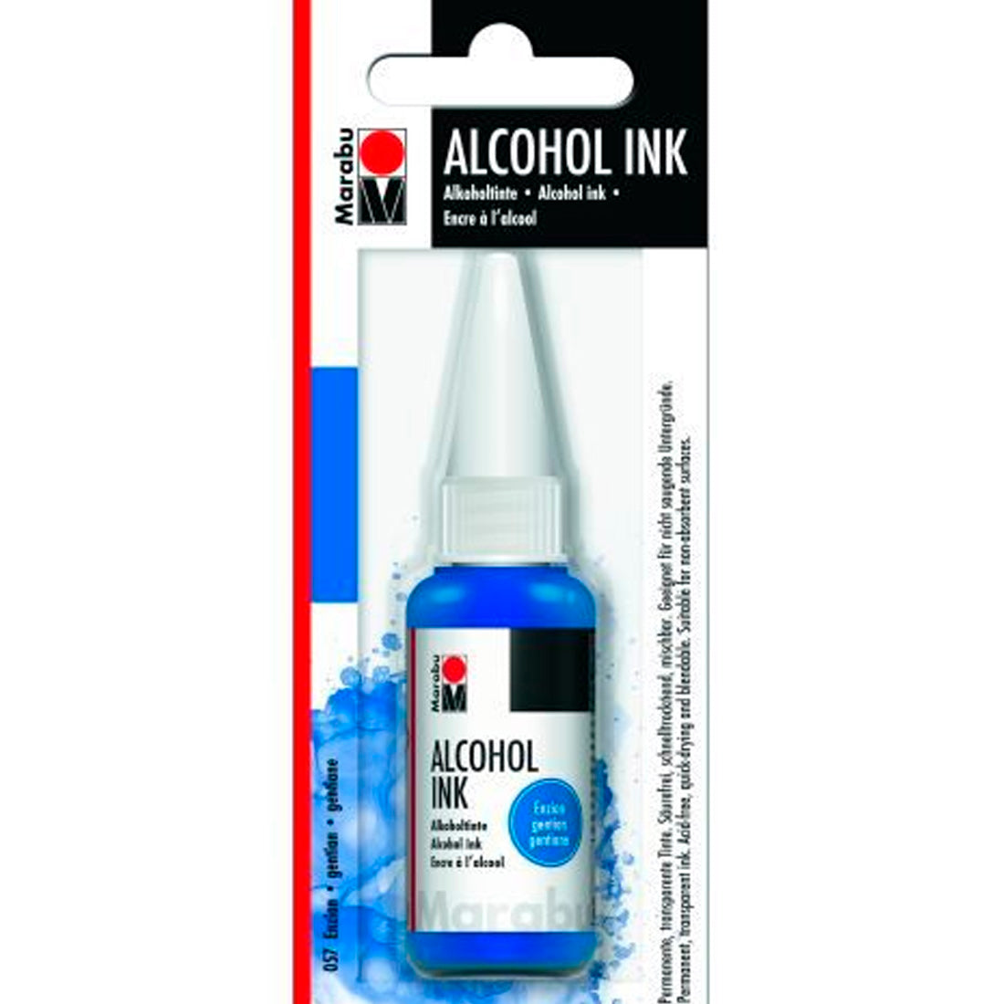 Marabu 20ml Lila Alkol Mürekkep - Sanat, Hobi ve Akışkan Sanat Mürekkebi