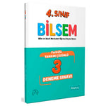 Markaj Yayınları 4. Sınıf Bilsem Fasikül Tamamı Çözümlü 3 Deneme Sınavı Yeni Tarz