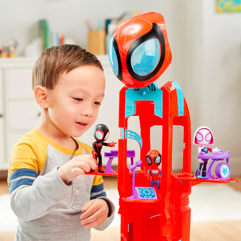 Marvel Spidey ve İnanılmaz Arkadaşları 2'si 1 Arada Örümcek Tırtıl Oyuncak Araç F3721