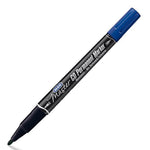 Mas Master Permanent 0,5 mm 1,0 mm Çift Uçlu Mavi Markör Kalem - Sanatsal Çizim ve Yazı Kalemi