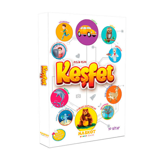 Maskot Çocuk Yayınları Keşfet 10 Kitap Takım