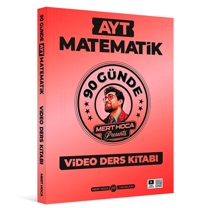 Mert Hoca Yayınları 90 Günde AYT Matematik Kampı Video Ders Kitabı