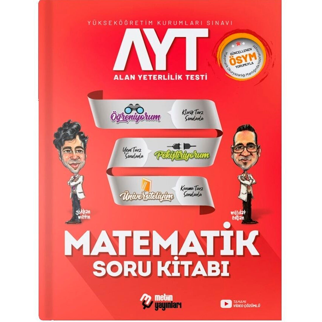 Metin Yayınları AYT Matematik Soru Kitabı