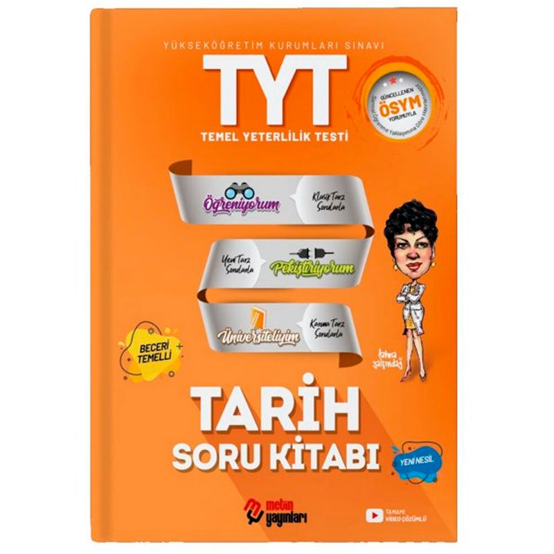 Metin Yayınları TYT Tarih Soru Bankası