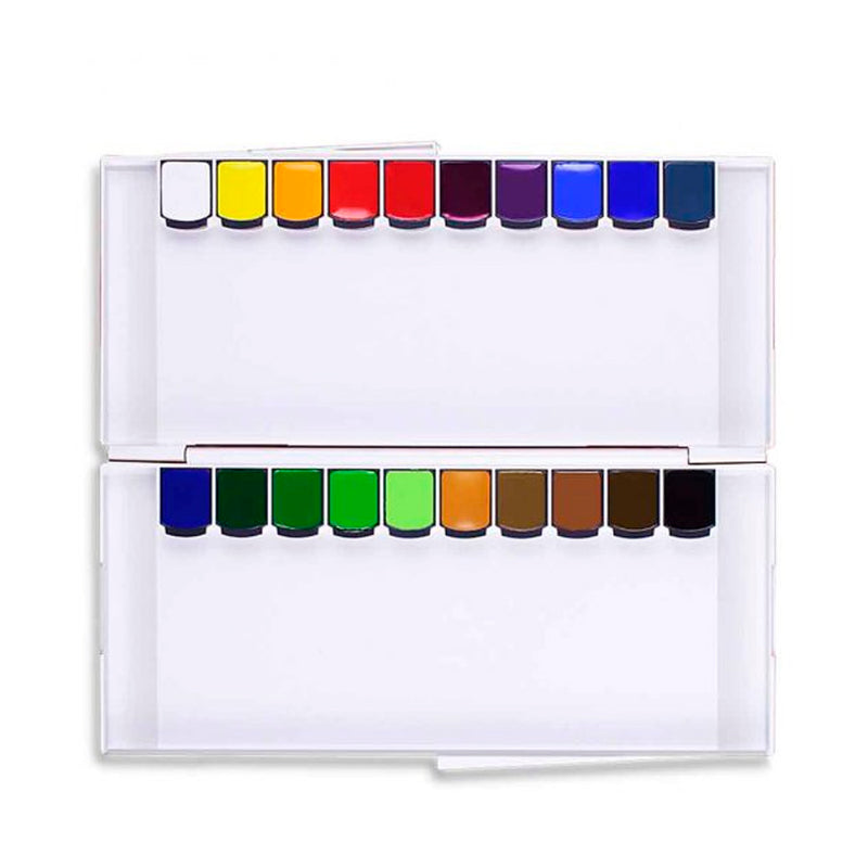 Mijello Silver 20'li Tablet Sulu Boya - Sanatsal Resim ve Hobi Seti