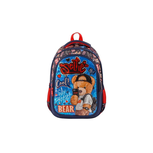 Mikro Muggle Cool Bear İlkokul Çantası MU-3809