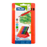 Milan Plastik Kutu Üçgen 12 Li Kuru Boya 0729312