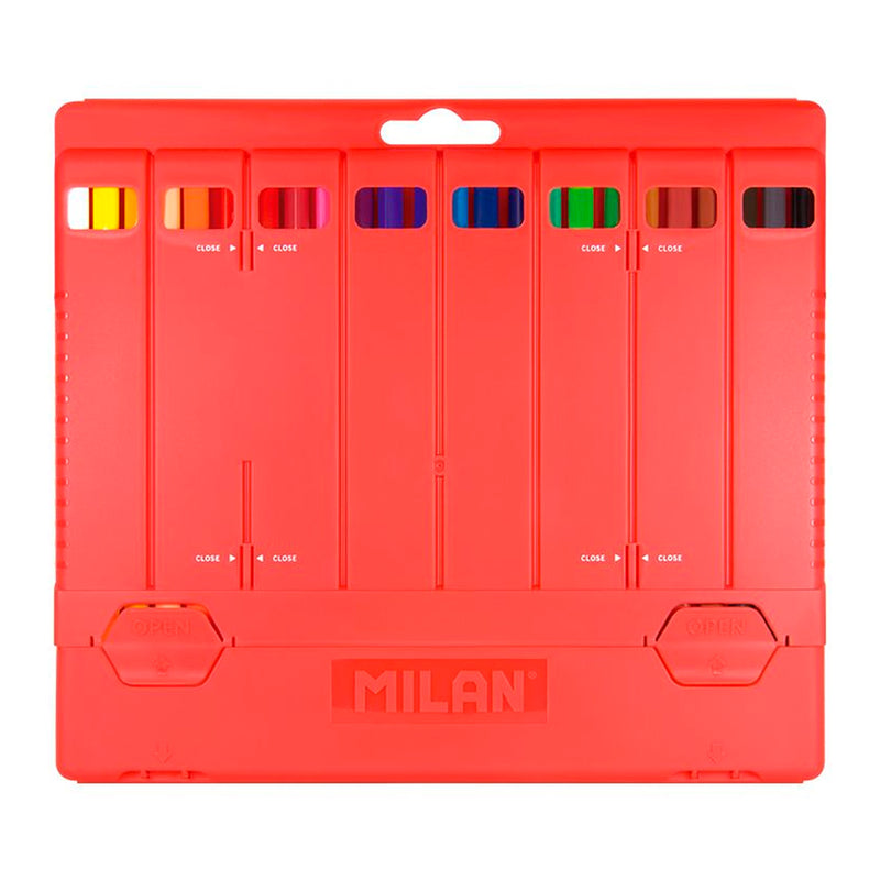 Milan Plastik Kutulu 24 Lü Kuru Boya Kalemi 729324