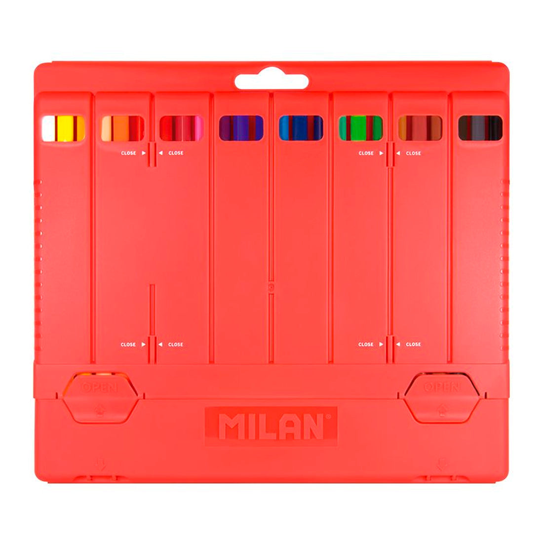 Milan Plastik Kutulu 24 Lü Kuru Boya Kalemi 729324