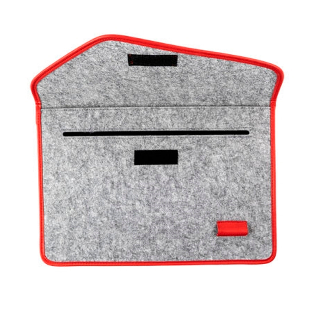 Minbag Aba Keçe Kırmızı Gri Unisex Laptop Çantası