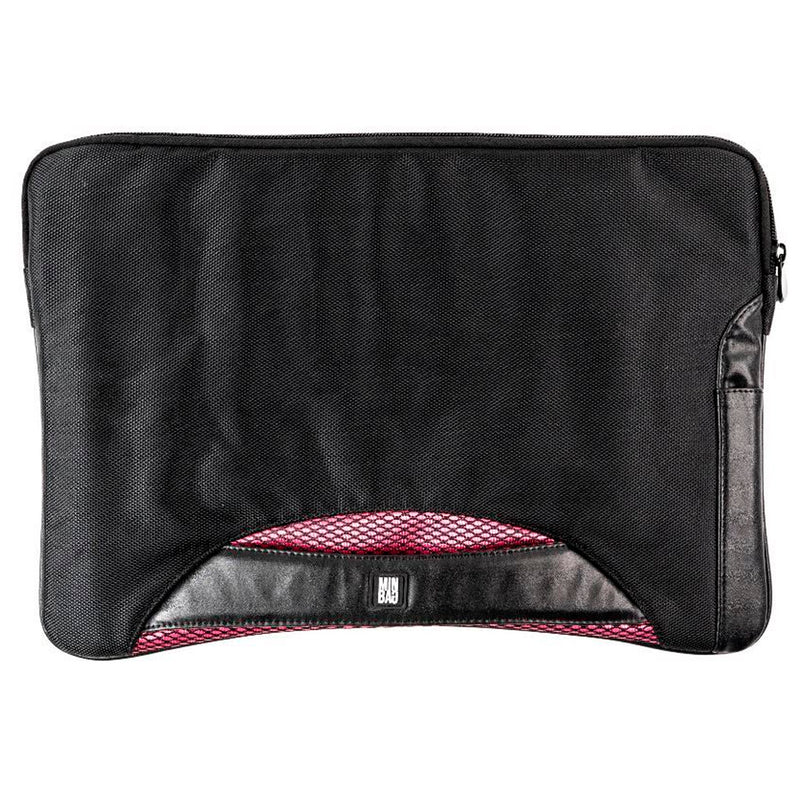 Minbag Billy Siyah Pembe Kız Çocuk Laptop Çantası