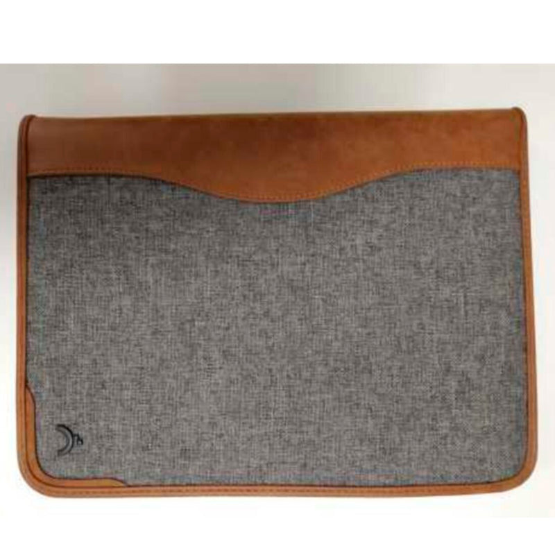 Minbag Exclusive A4 Açık Gri Fermuarlı Unisex Portföy Çanta