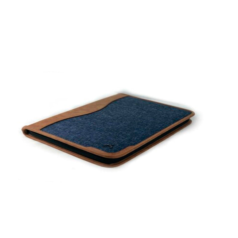 Minbag Exclusive A4 Lacivert Fermuarlı Unisex El Pörtföyü