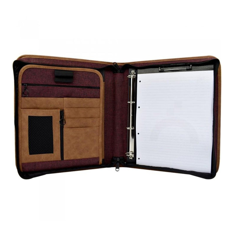 Minbag Exculısıve Fermuarlı Çok Amaçlı El Çantası Bordo