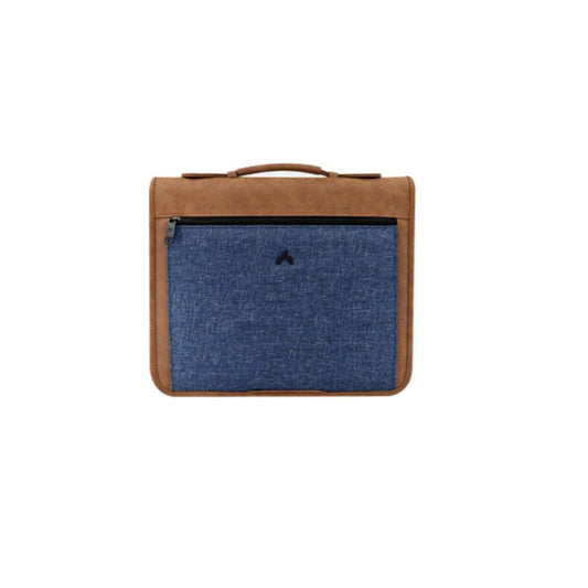 Minbag Exclusive Fermuarlı Çok Amaçlı Lacivert Portföy Çanta