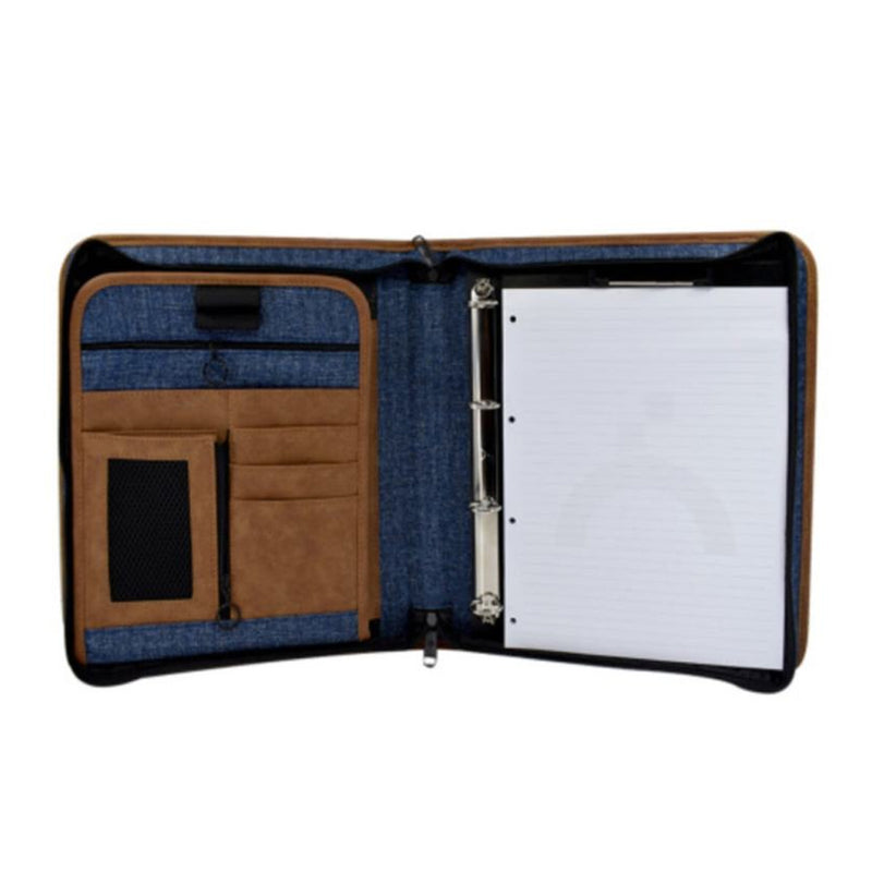 Minbag Exclusive Fermuarlı Çok Amaçlı Lacivert Portföy Çanta