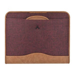Minbag Exculısıve Gizli Saplı Çift Fermuarlı Evrak Çantası Bordo