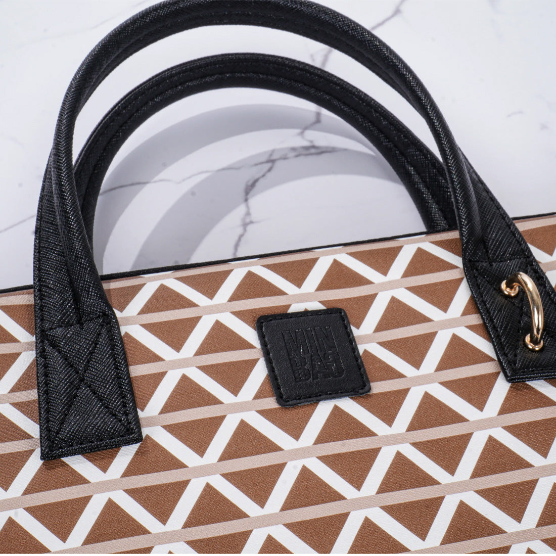 Minbag Kahverengi Marin Laptop Çantası