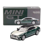 Mini Gt  Bentley Flying Spur White Sand Verdant 1/64 Mgt00867-Bl