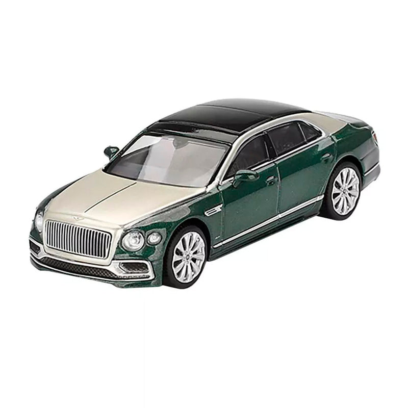 Mini Gt  Bentley Flying Spur White Sand Verdant 1/64 Mgt00867-Bl