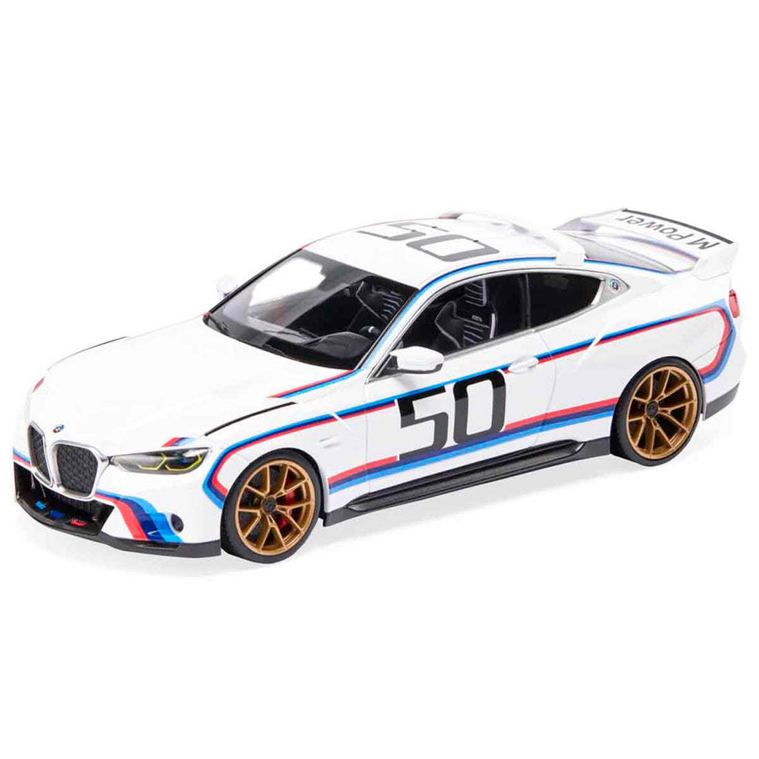 Mini Gt Bmw 3 Csl White Mgt00863-Bl