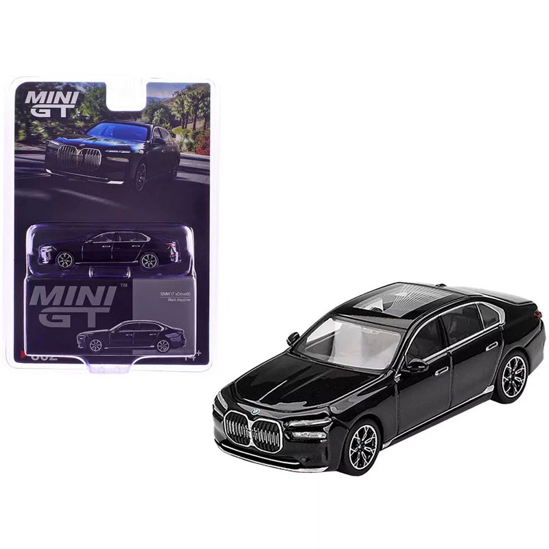Mini Gt Bmw I7 Xdrive60 Black Sapphire 1/64