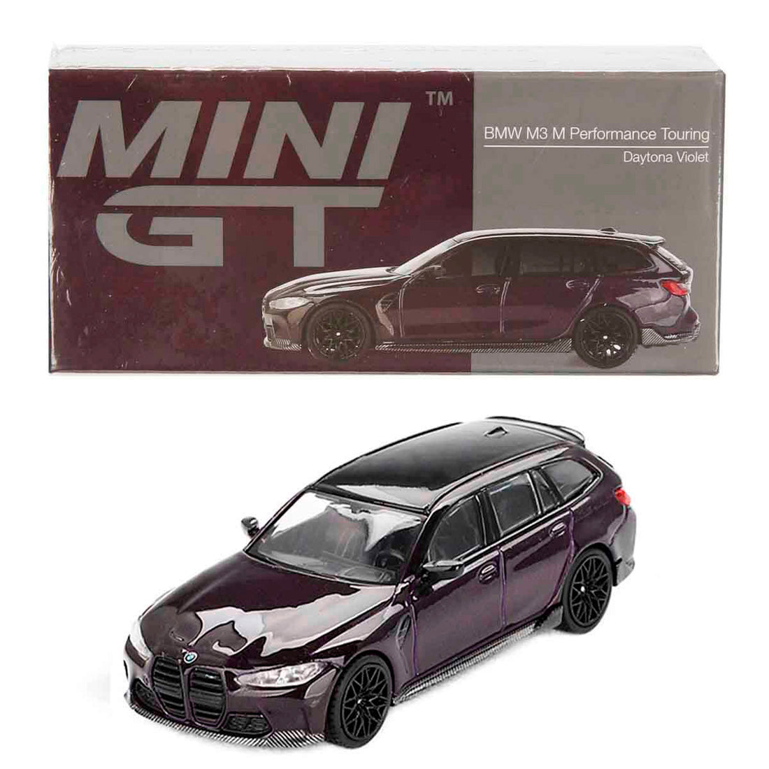 Mini Gt Bmw M3 M Performanca Touring Daytona Violet 1/64 Mgt00896