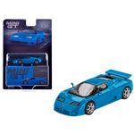 Mini Gt Bugatti Eb 110 Super Sport Blu Bugatti 1/64