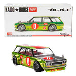 Mini Gt Datsun Kaido 510 Wagon Og Flow Yellow 1/64 Khmg164