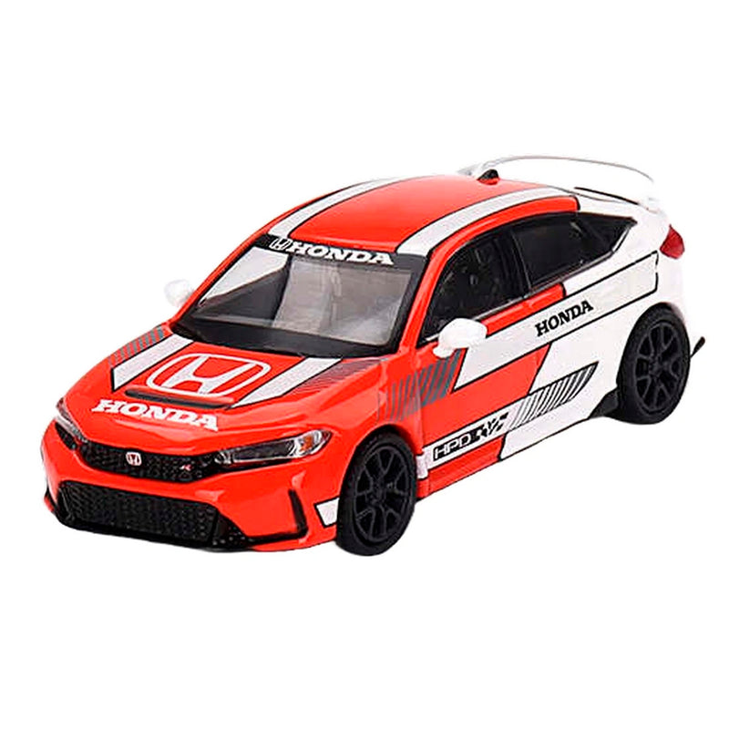 Mini Gt Honda Civic Type R#1 2023  Pace Car Red Mgt00686