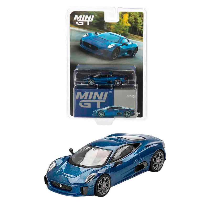 Mini Gt Jaguar C-X75 Blue 1/64