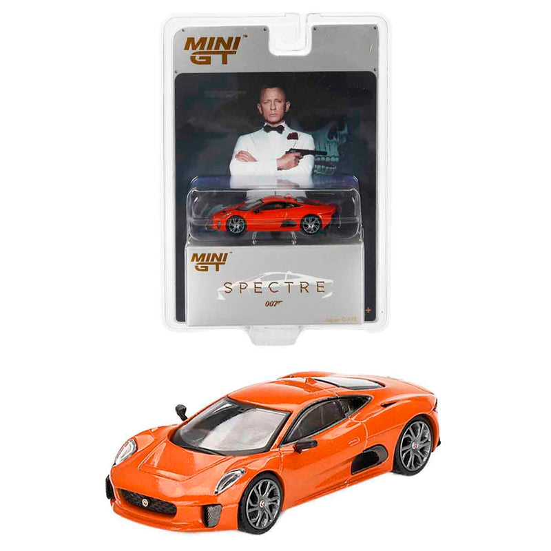 Mini Gt  Jaguar C X75 Spectre 007 1/64 Mgt00903-007E-Bl