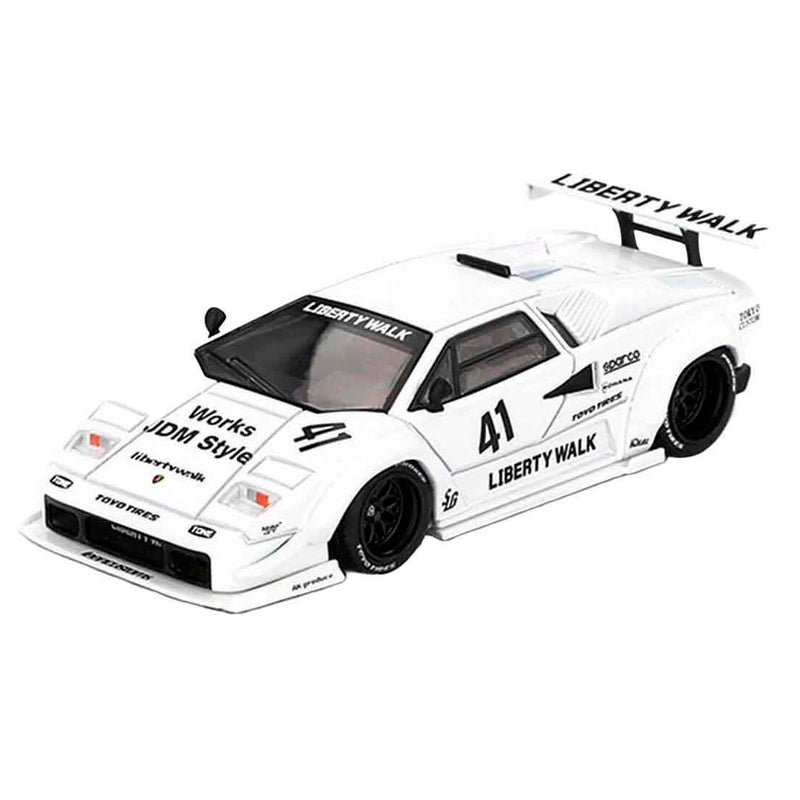 Mini Gt Lamborghini Countach Lb Works 2024 Tokyo Auto 1/64 Mgt00966-Bl