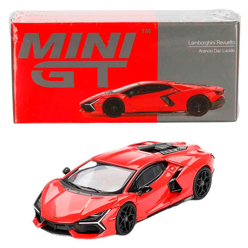 Mini Gt Lamborghini Revuelto Arancio Dac Lucido Mgt00774