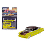 Mini Gt Lincoln Capri Hot Rod 1954 Lime Yellow 1/64