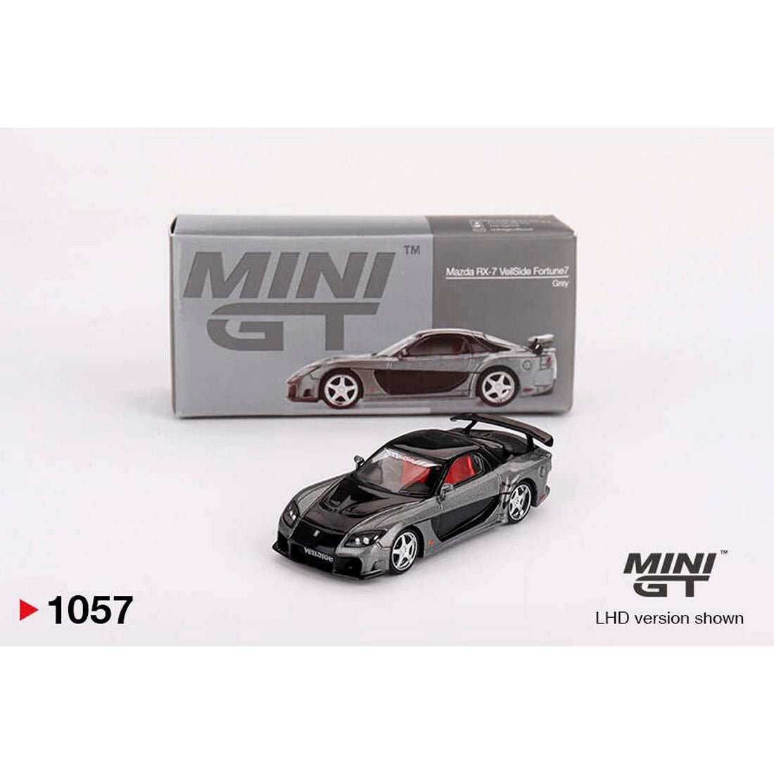 Mini Gt Mazda Rx 7 Veilside Fortune 7 Grey 1/64 Mgt01057
