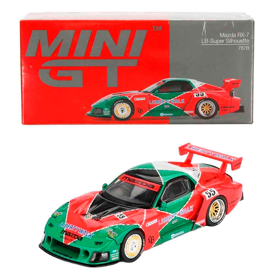 Mini Gt Mazda Rx7 Lb Super Silhouette 787B 1/64 Mgt00990