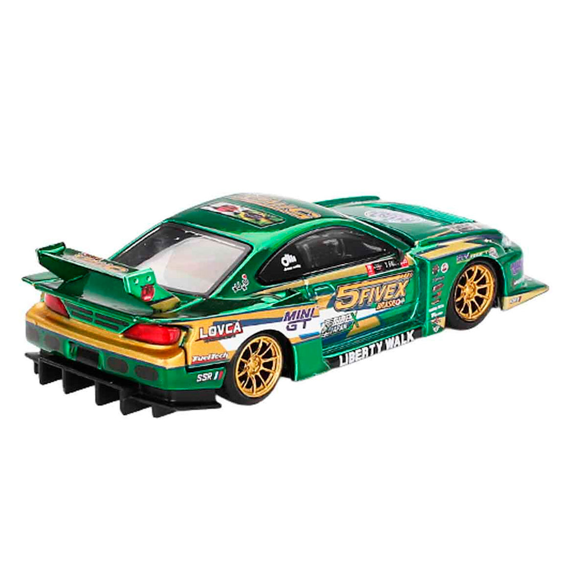 Mini Gt  Nissan Silvia S15 Lb Super Silhouette Lbwk 1/64 Mgt00858-Bl