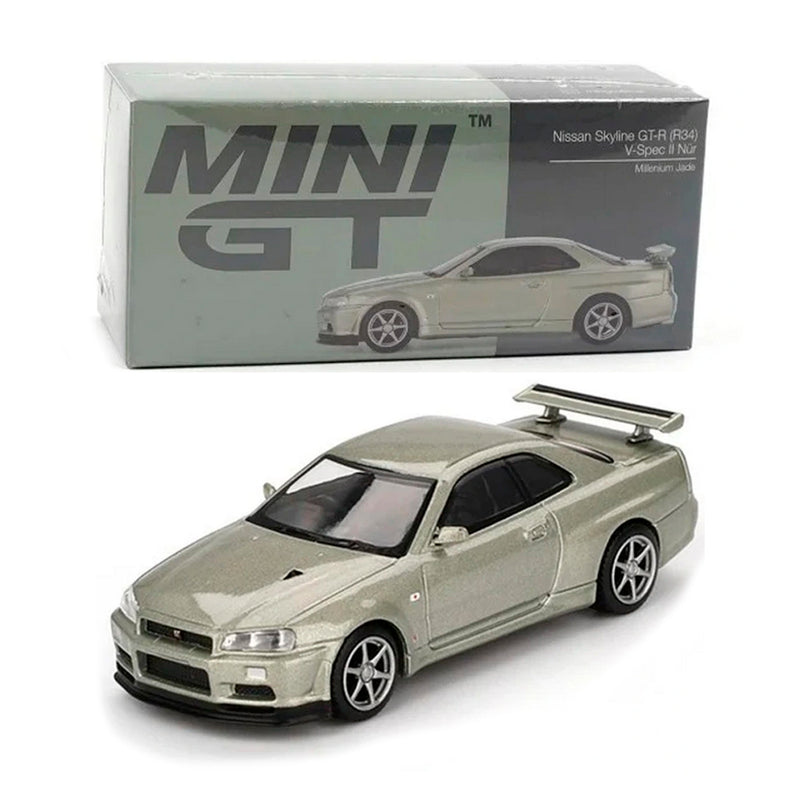 Mini Gt Nissan Skyline Gt R R34 Vspec Ii Nur Milenium Mgt01003
