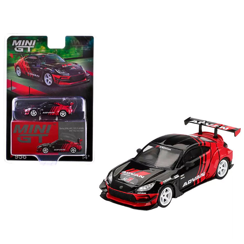 Mini Gt Toyota Gr86 Hks Type R Advan 2022 Tokyo Salon Mgt00956-Bl