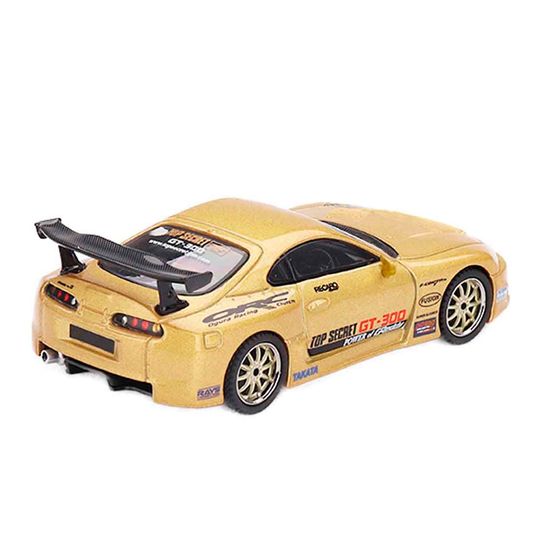 Mini Gt Toyota Supra A80 Top Secret Gt300 Gold Mgt00961-Bl