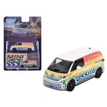 Mini Gt  Volkswagen Id Buzz Prototype Rainbow 1/64 Mgt00899-Bl