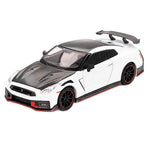 Mini Gtnissan Gt R Nismo R35 2024 Brilliant White Mgt01045
